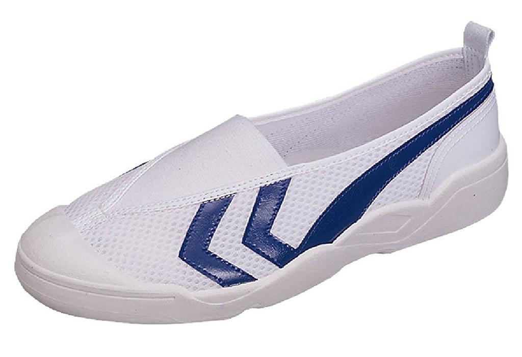 Moonstar BioTEF01 Indoor Size 2E Water-Repellent Shoes, Kids, Blue, 22.0 Cm,