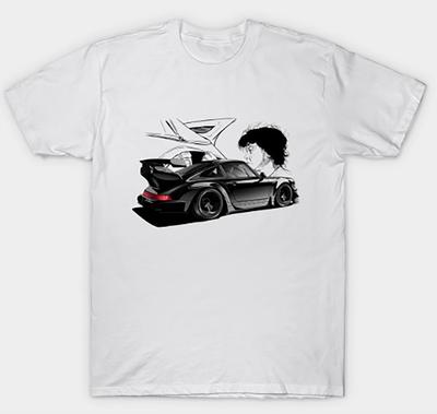 Porsche Turbo RWB RAUH WELT BEGRIFF  Adult Small - 3XL XXL White Fan Art Unisex T-Shirt