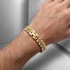 Heren RVS 5-delige schakelarmband voor Man Vrouw Sieraden Waterdicht Cadeaus Armbanden 8MM Breedte Horlogeband Stijl