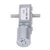 Dubbelaxlad växelmotor självlåsande CW CCW aluminiumlegering mässingsspole varvtalsreduceringsmotor DC12V