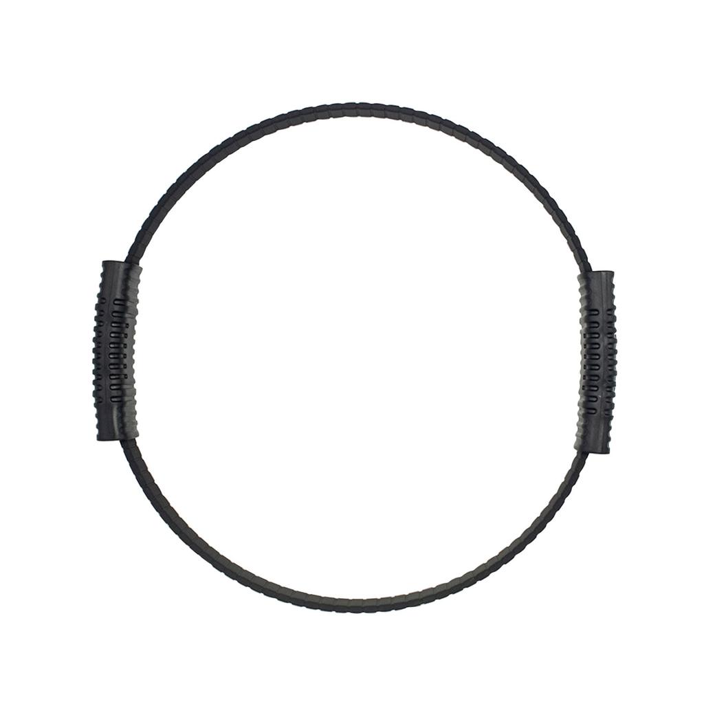 Pilates Ring, Silikonkreis mit Trainingsposter & Tragetasche, Pilates Ringkreis für Innenschenkel-Training, Yoga, Gewichtsverlust & Körperlich für Frauen