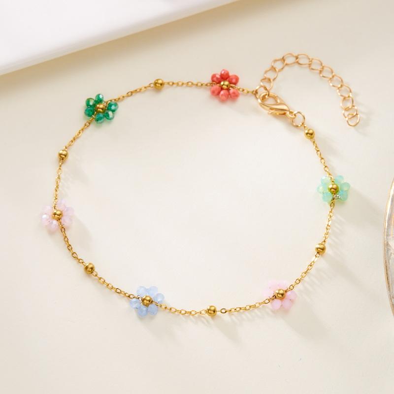 Trendy Red Cherry Pendant Bracelet Set for Women Exquisite Zircon Heart Bracelet Anklet Necklace Wedding Jewelry Party Gift