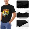 man tshirt KALIMAN T-Shirt Short t-shirt Aesthetic clothing o neck t-shirt Short sleeve tee men black cotton t-shirt male tops