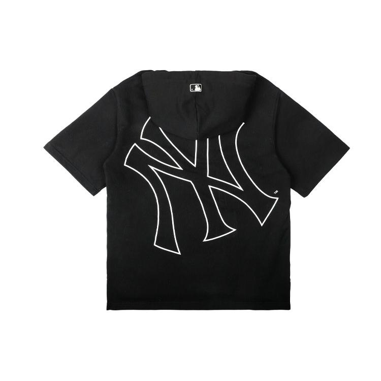 MLB New York Yankees Sweatshirts Unisex Black Hooded Moderate Regular 31HD52131-50L S