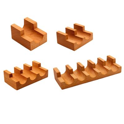 Supporto Decorativo in Legno per Tacos di Sushi Piatto Gadget Espositore per