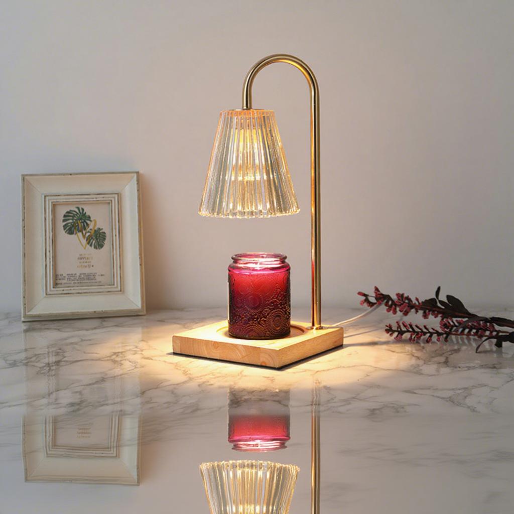 Hot Sale Lantern Electronic Wax Melting Candle Lamp for Jar Candle Warmer With Light