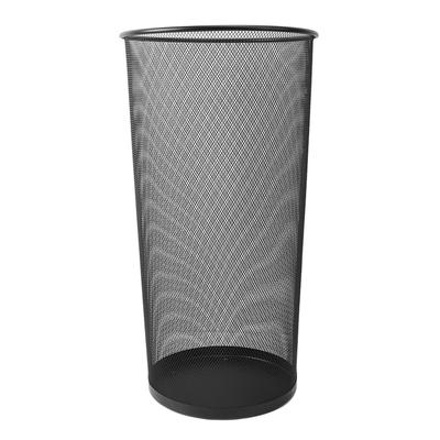 Umbrella Holder Round Stylish Metal Mesh Umbrella Stand Rack for Home Entryway Office Hotel Black