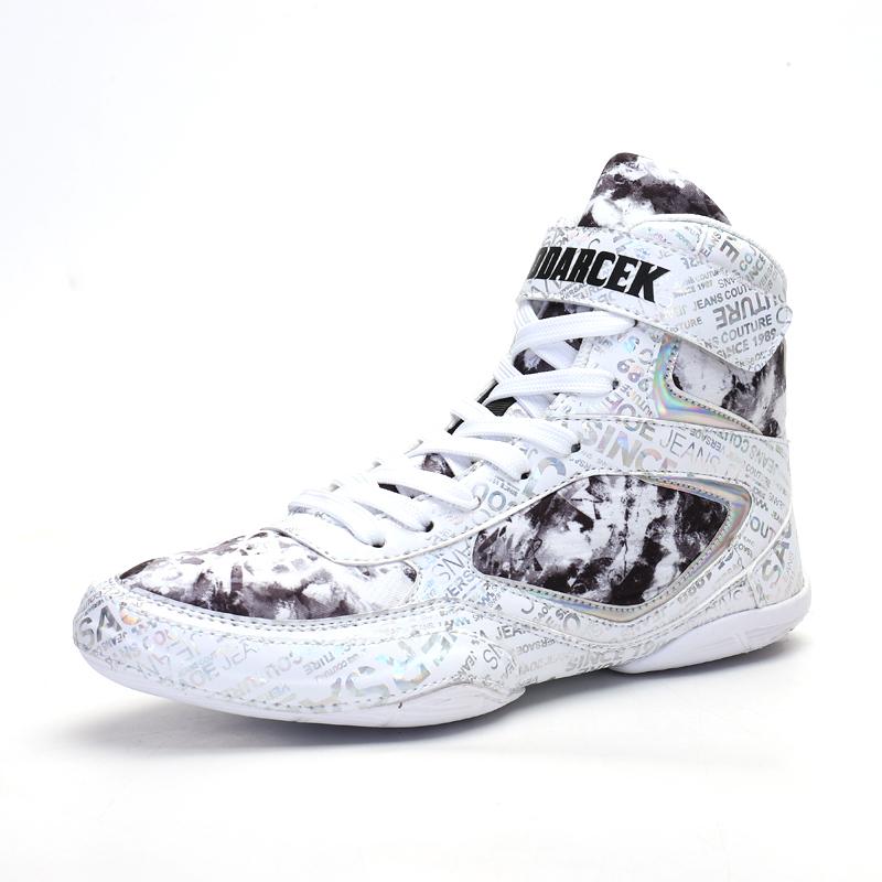 Professional Wrestling Boots Men Women Fighting Boxing Shoes Non-Slip Wear-Resistant Boxing Sneakers Gym Training Footwear