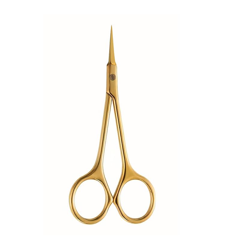 Edelstahl Gebogene Spitze Dünne Klinge Nagelhautschere Nagelknipser Trimmer Manikürewerkzeuge Augenbrauenwerkzeuge Entferner für abgestorbene Haut