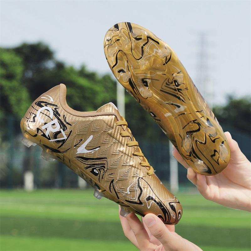 Mens Soccer Shoes New Comfortable Turf Unisex Futsal Grass Training Cushioning Rebound Wear-resistant Football Shoes for Men