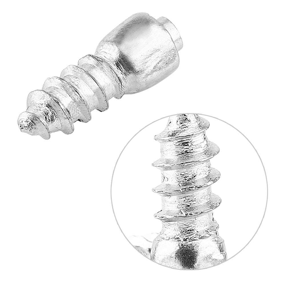 Elerose 100PCS 12mm Snow Anti Skid Tire Stud Screw Tire Spike Tire Car/Truck/ATV