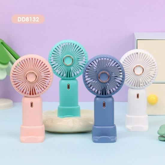 

Customizable Logo Mini USB Portable Desktop & Handheld Fan Color Note