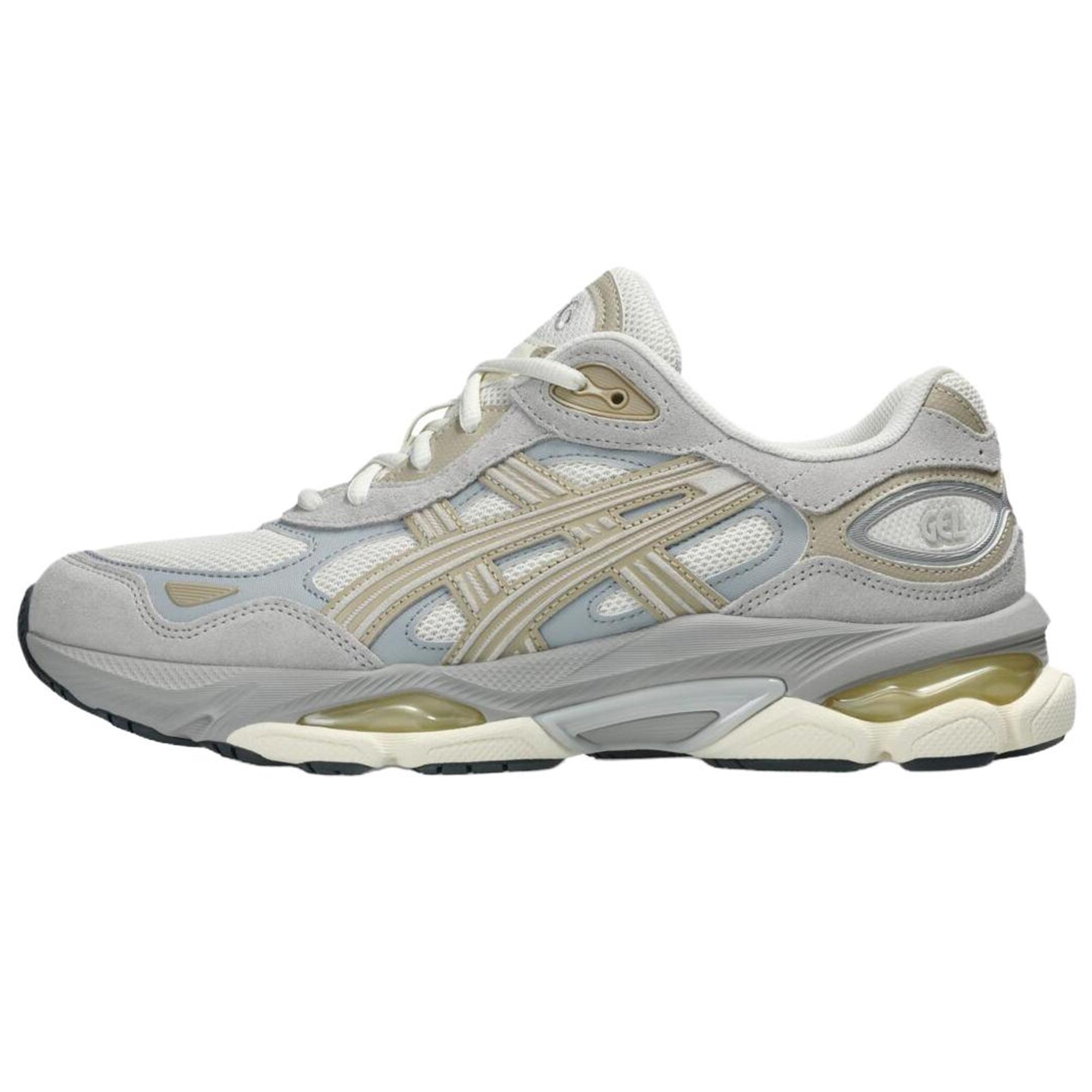 

ASICS Gel NYC 2.0 Cream Concrete Unisex Sneakers Grey 1203A895-100 40.5