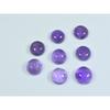 9MM Natural Amethst Ring Size Round Cabochon Loose Gemstone 8Pcs Lot 24Cts. A-441