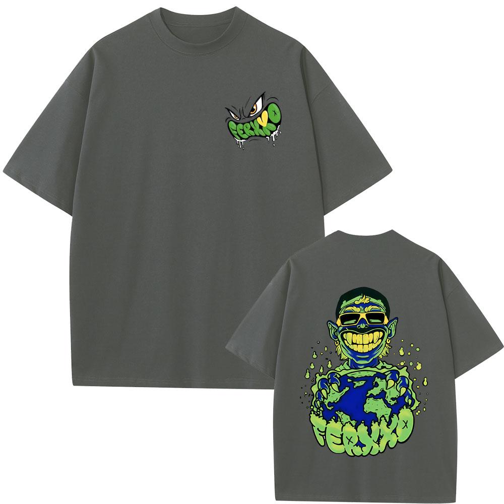 Feid Ferxxo Album SIXDO 2026 T Shirt Unisex Women Fashion Pop Music Tshirt Summer Casual Cotton Oversized Short Sleeve Streetwear