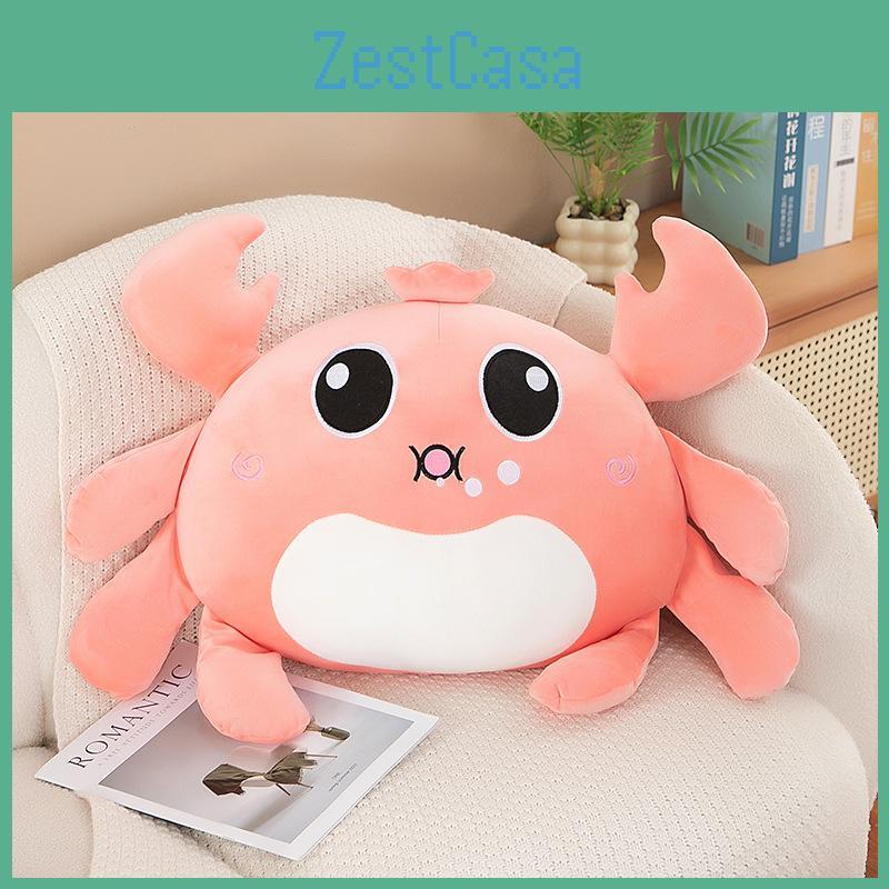 Adorable Plush Crab Toy For Girls Soft And Cozy Cushion Perfect For Kids' Gifts