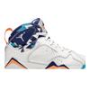 Air Jordan 7 Retro Grade School 'Chlorine Blue' (Unisex) White / White / Chlorine Blue Kids' Basketball Shoes 442960 100