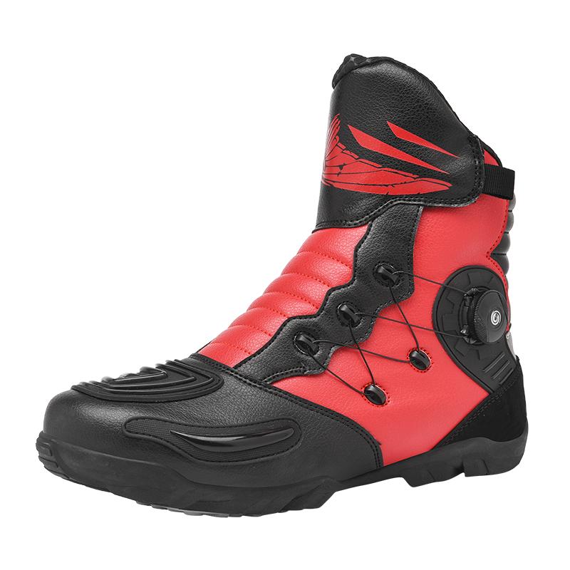 

Мужские ботинки Новые водонепроницаемые внедорожные горные гоночные туфли Женские резиновые Мужские кожаные ботинки Мотоциклетные ботинки для мужчин 46