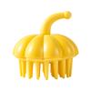 1 Stück Kürbisform Shampoo Kopfhaut Massagebürste Silikon Körperbürste Haarwaschkamm Bade Spa Duschmassage Haarbürste