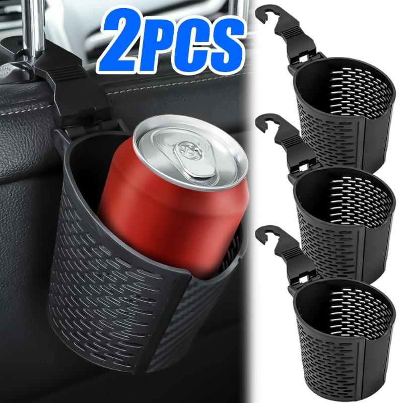 Car Seat Back Cup Holder Portable Auto Drink Organizer Storage Basket Phone Holder Water Cup Bracket Car Interior Accessories Cup Holders 5