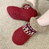 Thickened Design Floor Socks Colorful Sleeping Socks Creative Thermal Slipper Socks  Home Wear