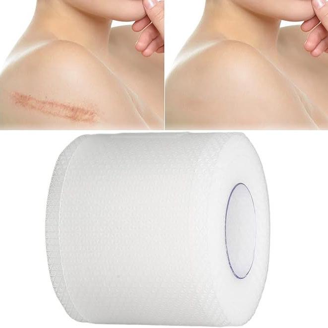 Reusable Silicone Scar Patch and Tape for Surgical Scars