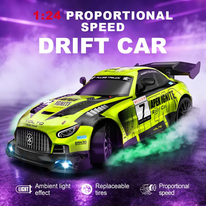 1:24 Four-Wheel Drive RC Drift Car with Stepless Speed