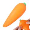 5,1 Inch Wortel Knijpspeeltje Reusachtige Langzaam Rijzende Groente Stressbal Sensorisch Fidget Speelgoed Kalmerend Nieuwigheid Huis School Reis Verlichting