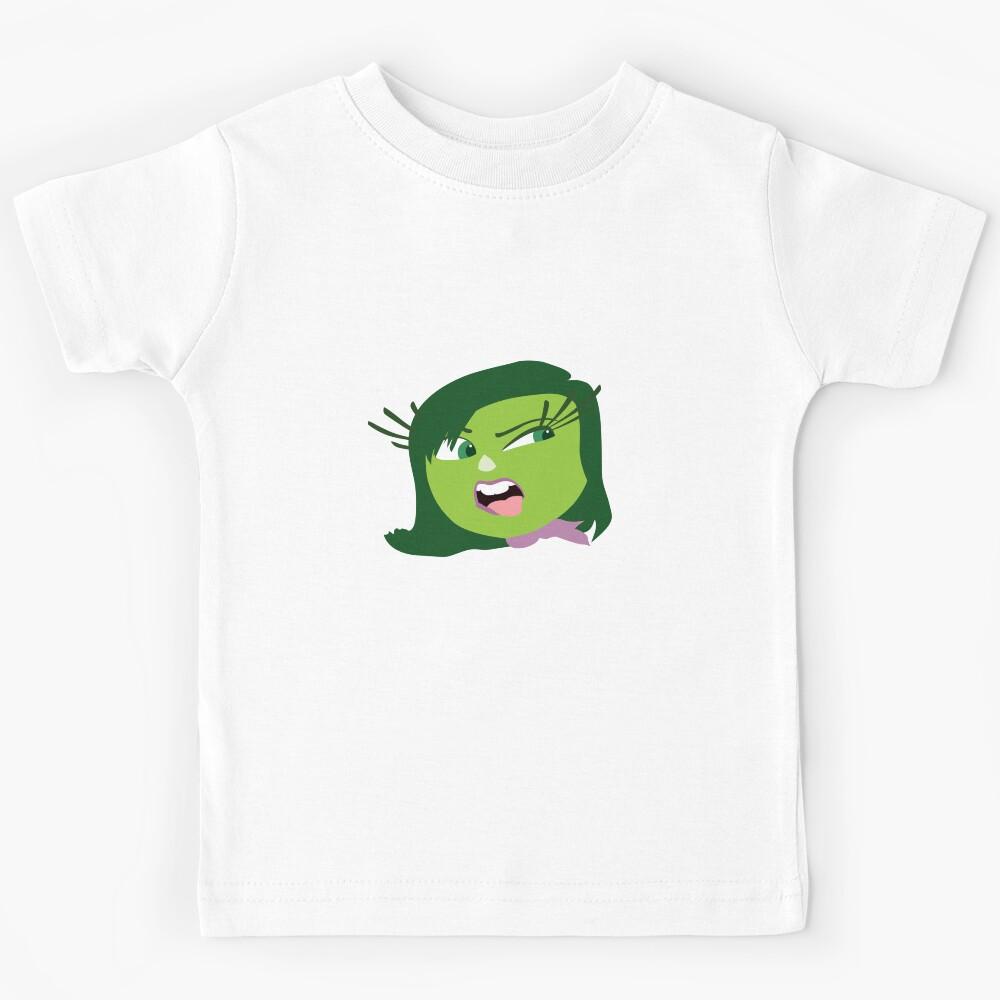 Disgust Inside Out Design PNG Kids T-Shirt 110