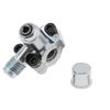Automotive 3pcs R134A Refrigerant Piercing Valve Kit Professional Grade HVAC Recharge System Includes Dust Cap Heavy Duty Valves