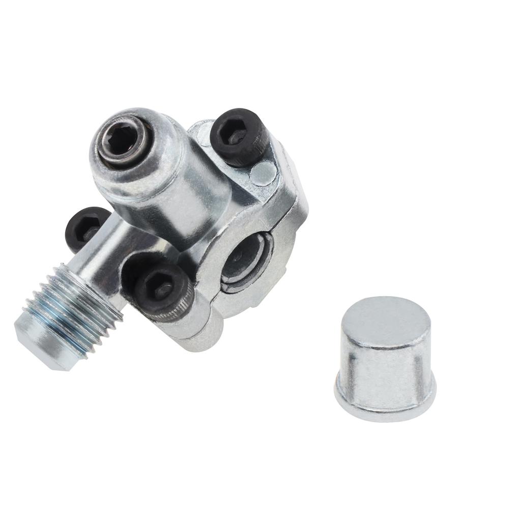 Automotive 3pcs R134A Refrigerant Piercing Valve Kit Professional Grade HVAC Recharge System Includes Dust Cap Heavy Duty Valves