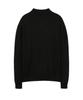 IL CORSO Cashmere Mock Neck Knit Black Iesw5F502Bk