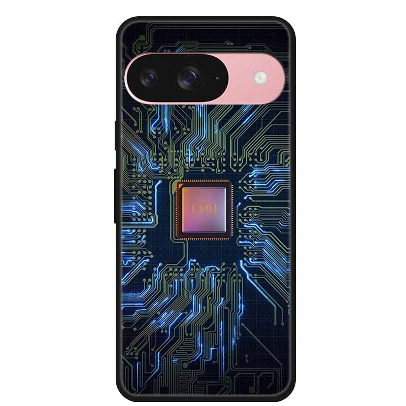 Case For Google Pixel 9 5G Case Painted Cat Soft Silicone TPU Lovely Cover For Google Pixel 9 Pro XL Cover for Pixel 9Pro Coque