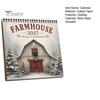 Large Grid Schedule Organizer 2027 Farmhouse Wall Calendar, Vintage Thick Paper Monthly Planner Gift for Cow Lovers 12 Month Hanging Home Organization