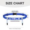 WRELS Unisex Triathlon Marathon Race Number Belt Outdoor Sports Cycling Running Multi-function Race Number Bib Holder Waist Belt
