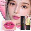 YANQINA Color-Changing Jelly Lipstick with Gold Foil - Non-Stick, Non-Fading, Temperature-Sensitive Lip Gloss