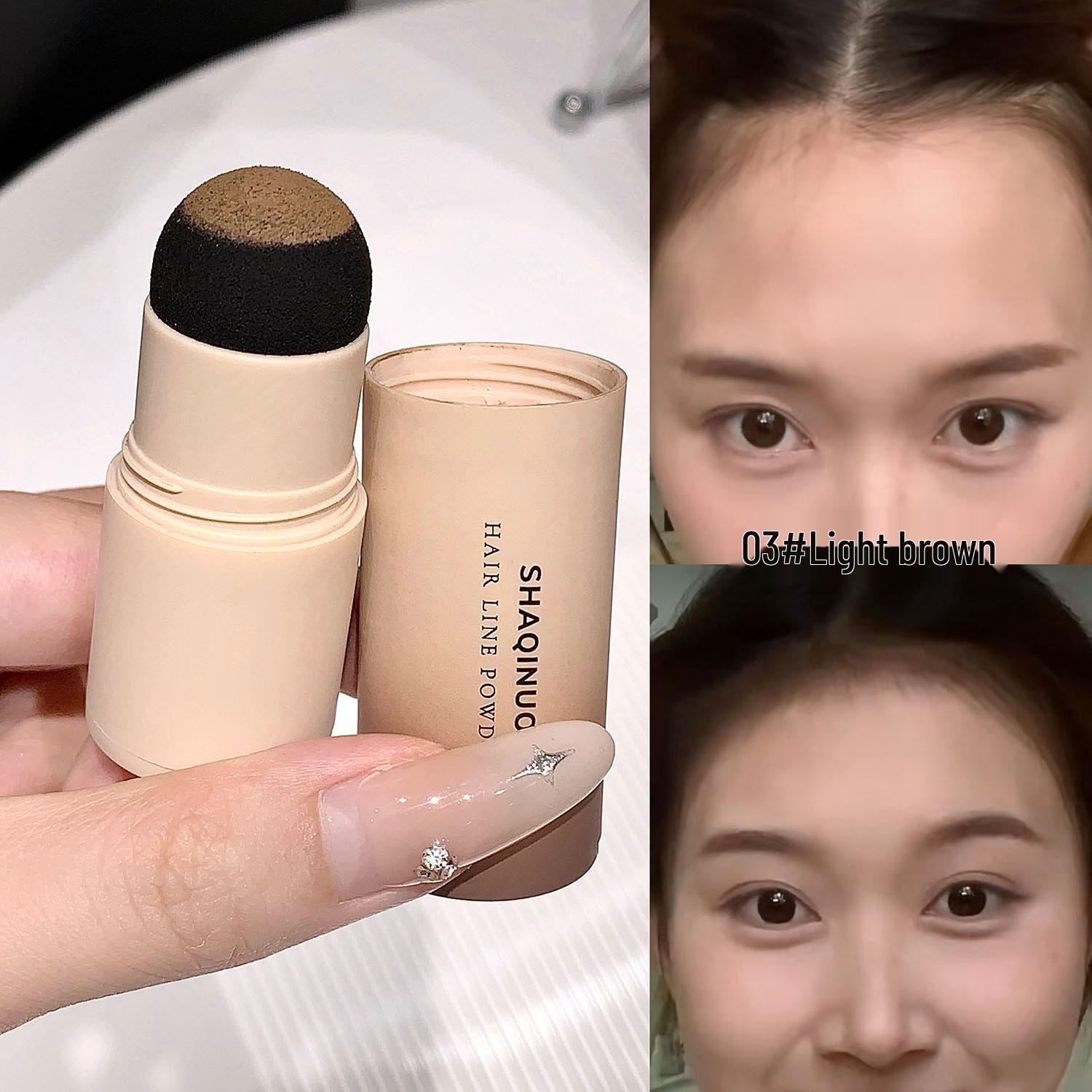 

Пудра для линии роста волос SHAQINUO: Потостойкий, устойчивый к выцветанию тональный и восстанавливающий крем светло-коричневого