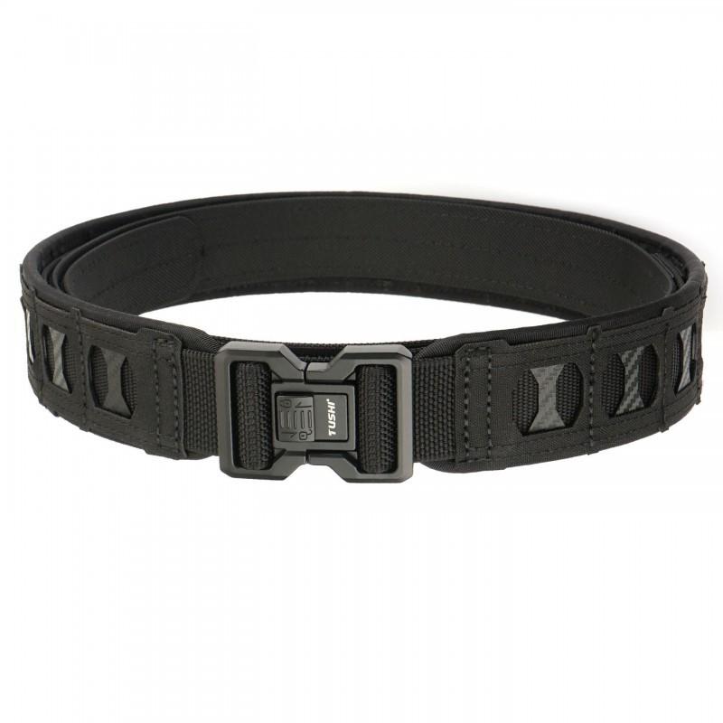 5CM Alloy Buckle Tooling Outdoor Ribbed Waist Belt Function Molle Nylon Ronin Inner Outer Set M Fit 95-105CM waist