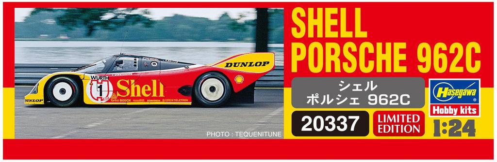 Hasegawa Shell Porsche 962C Plastic Model 20337 1/24