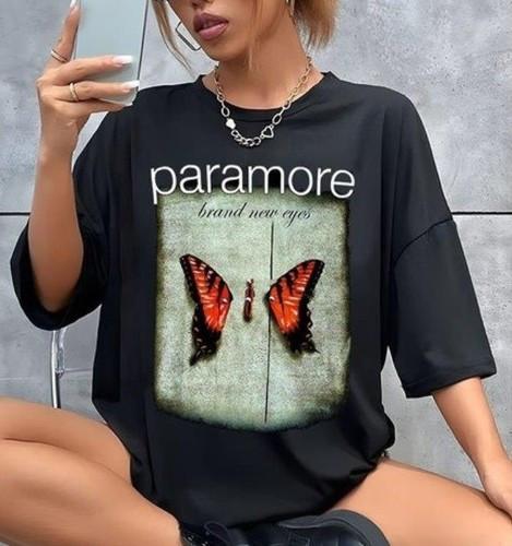 Paramore Shirt Brand New Eyes Shirt Band Unisex T-Shirt XL