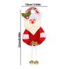 New Christmas Tree Cartoon Pendant Accessories Santa Claus Doll Fabric Letter Small Pendant Christmas Ornament Supplies navidad