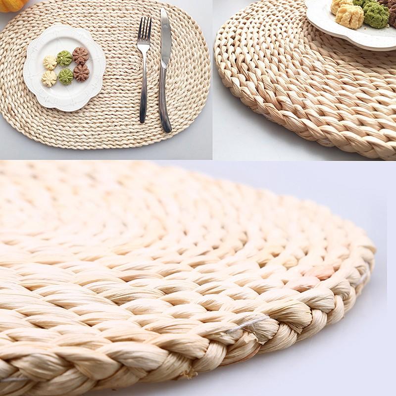 Round Insulation Bowl Tableware Placemats Place Mats Table Coasters Home Dining