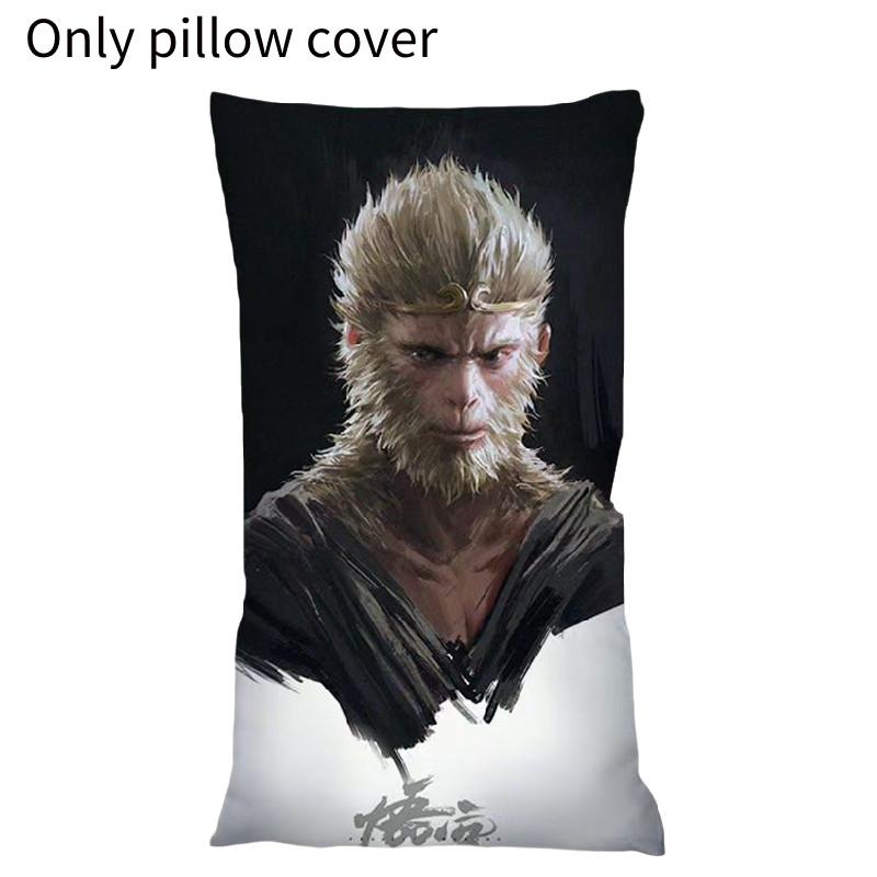 Wukong Black Myth Rectangular Pillow Cover Peripheral Bed Sofa Decoration Gift
