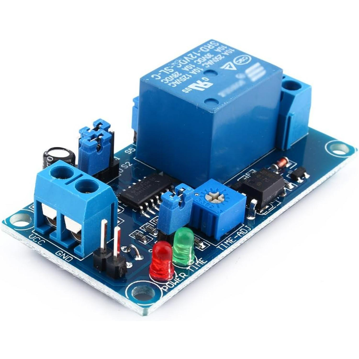 

12 V DC Relay Delay Module with Timer Switch On/Off S
