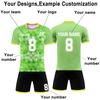 Custom Soccer Jersey Set for Men and Youth Personalized Team Uniforms Quick Dry Sportswear with Number Printing for Training and Matches