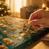 -Day Countdown Calendar with 2D Acrylic Surprise for Daily Fun