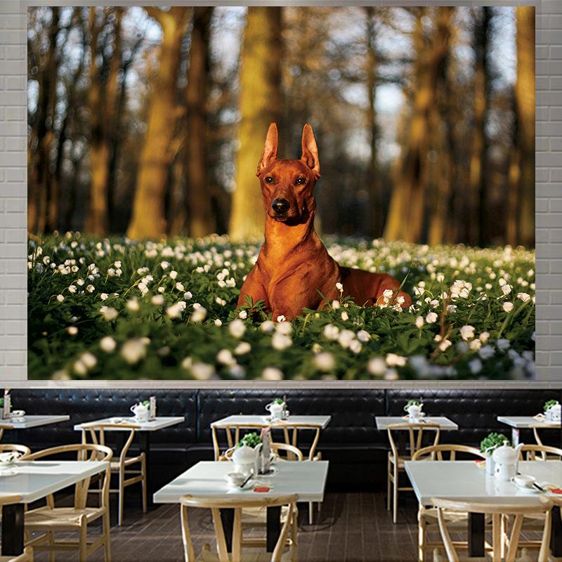 Zwierzęta Ins Styl tła Duży gobelin ścienny wiszący geometria Hipisowski gobelin Wystrój pokoju domowego Estetyczna dekoracja