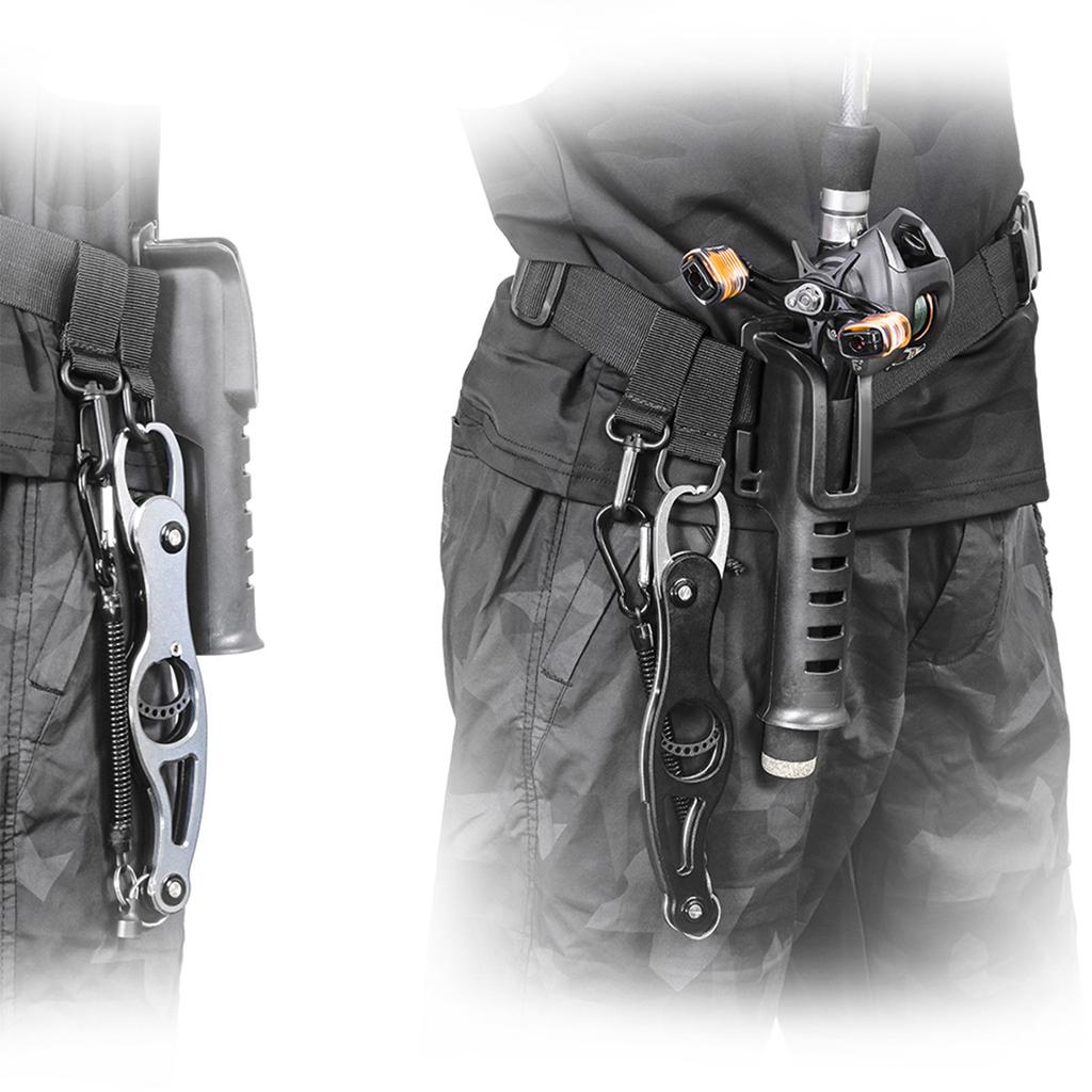 Fishing Waist Rod Holder Belt Outdoor Fishing Rod Pole Holder for Spinning and Casting Rods