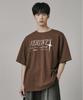 Beodeonteu Flash Logo Short Sleeve T-Shirt [Choco Brown]
