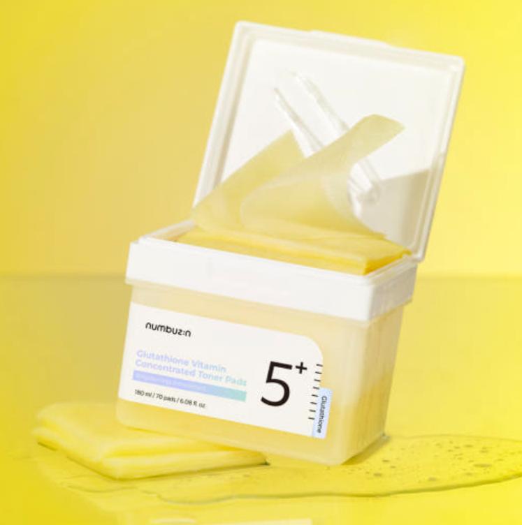 NUMBUZIN No.5 Glutathione C Spot Film Pads 70 Sheets